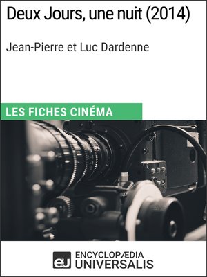 cover image of Deux Jours, une nuit de Jean-Pierre et Luc Dardenne